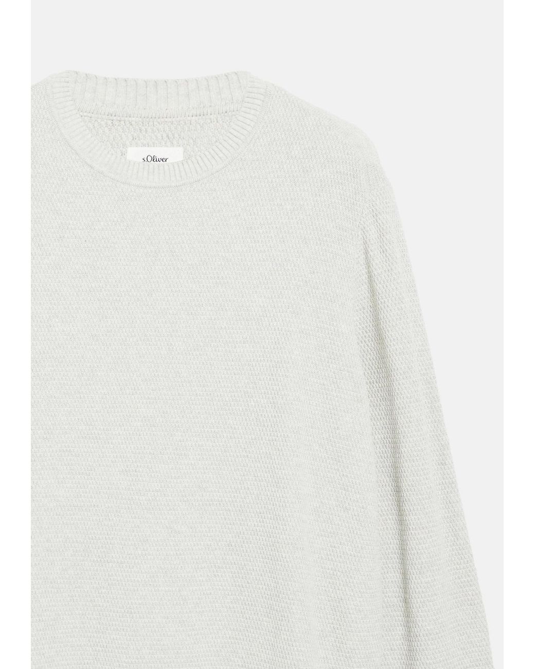 S.oliver Pullover in White für Herren