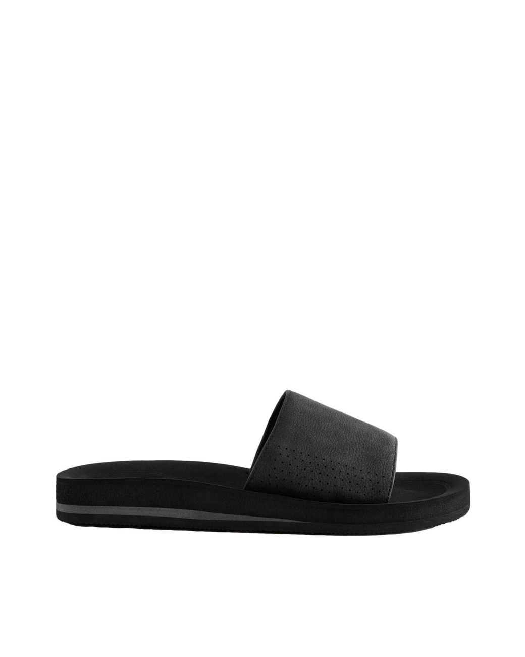 Next Pantolette Motion Flex in Black für Herren
