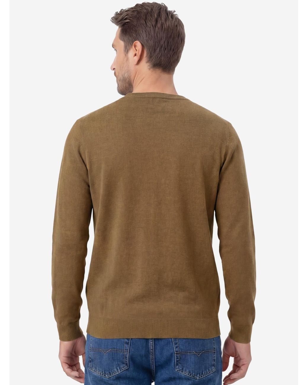 S.oliver Oliver Pullover Basic in Green für Herren
