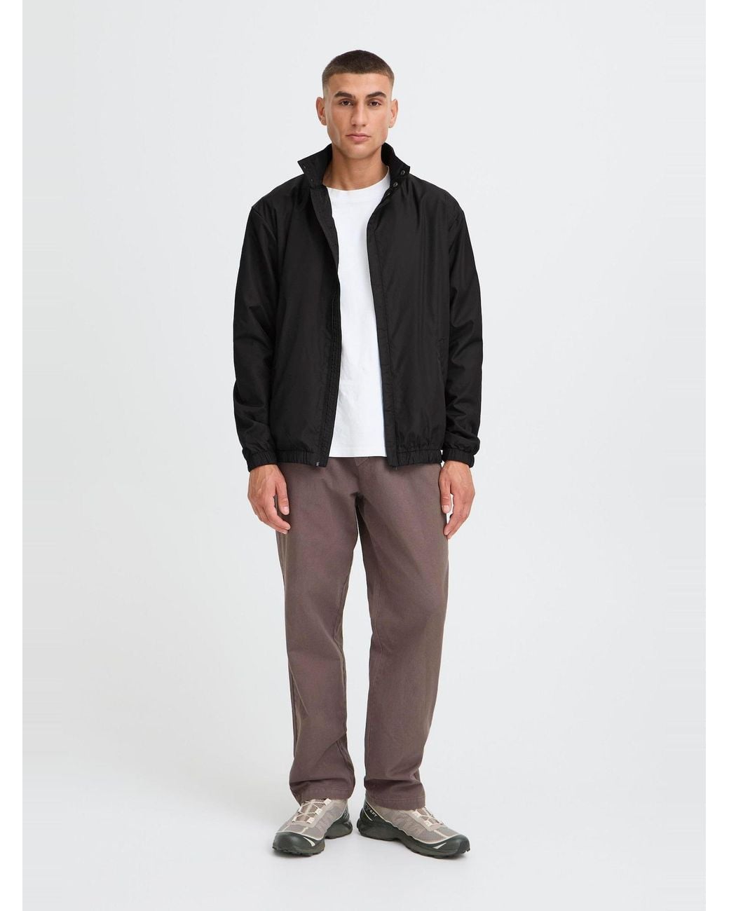 Solid Übergangsjacke Franko in Black für Herren