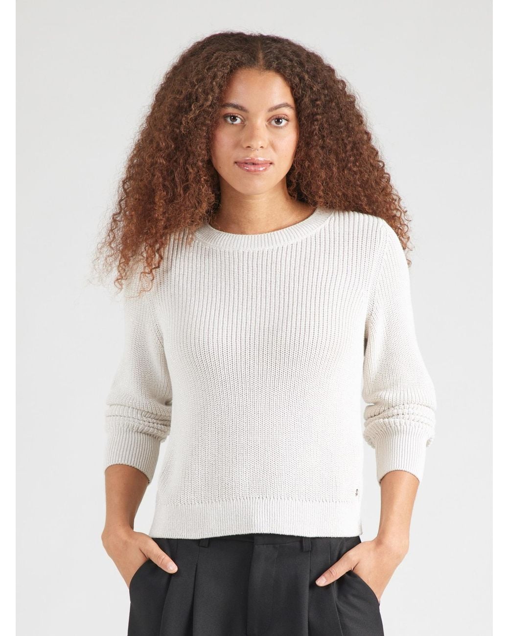 Monari White Pullover