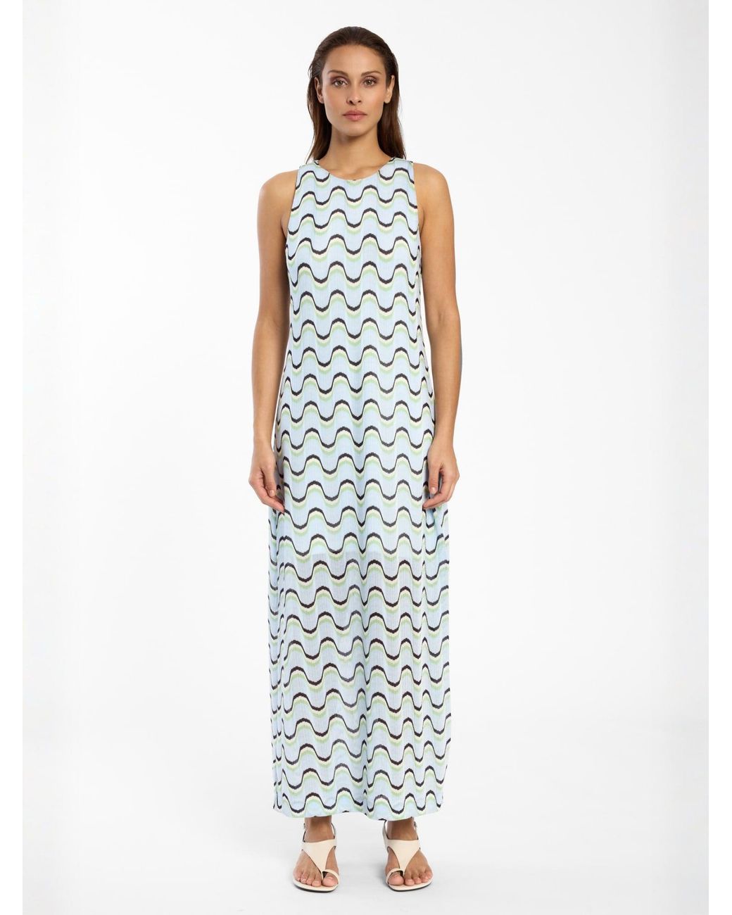 Ana Alcazar Blue Kleid Dinea