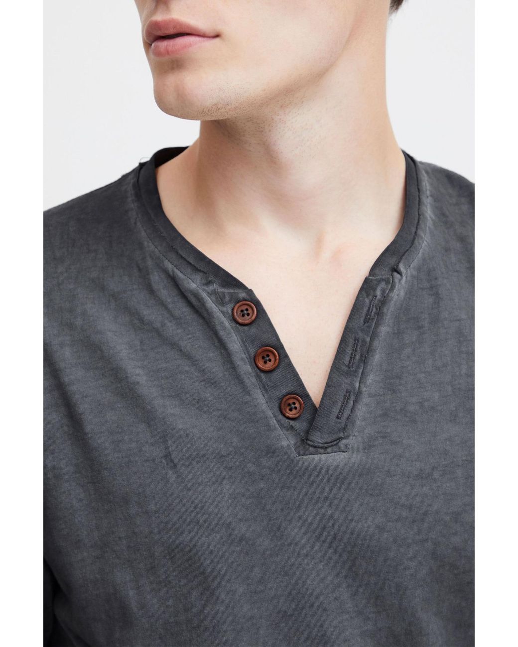 Solid Shirt Tinox in Gray für Herren