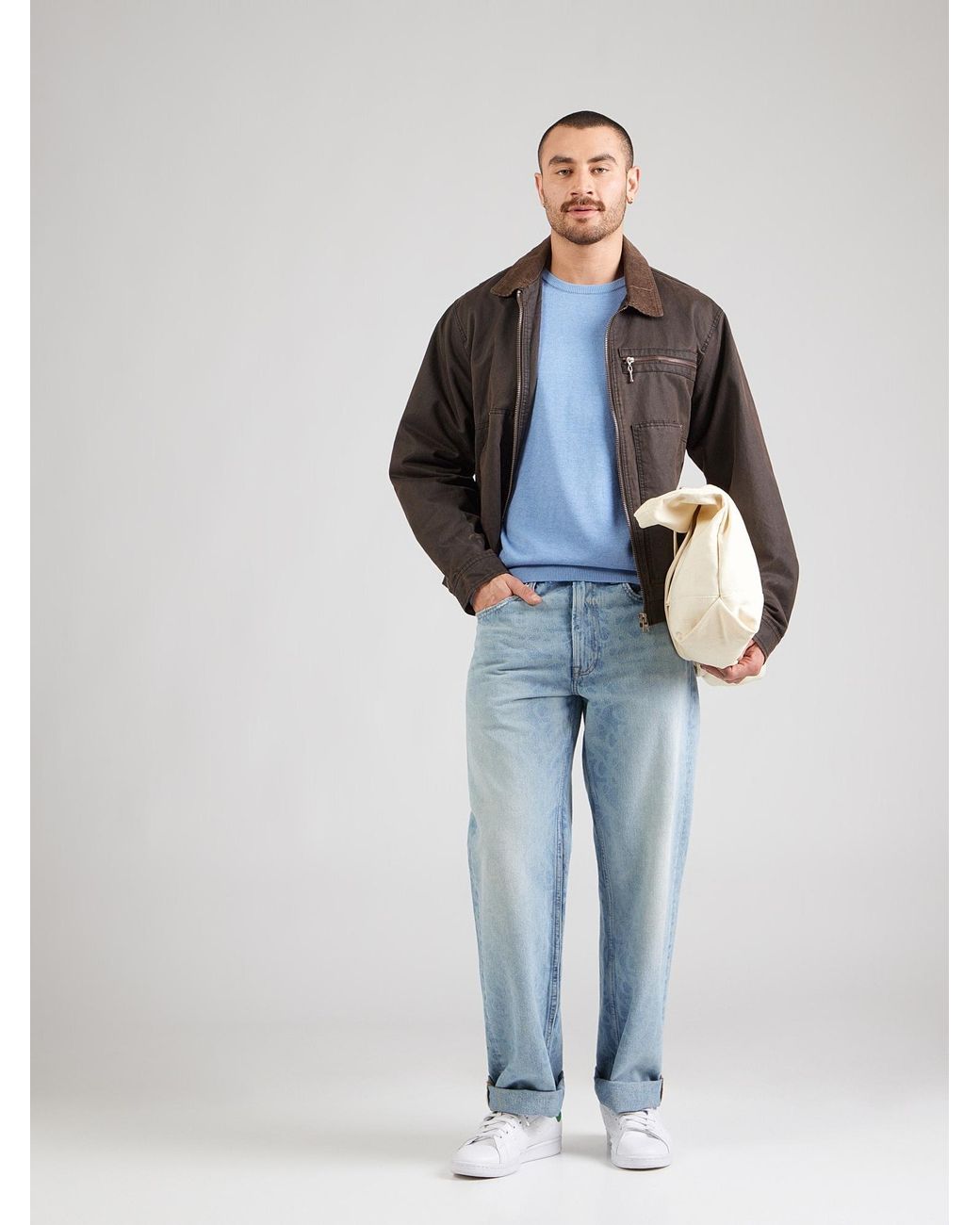 Fynch-Hatton Pullover in Blue für Herren