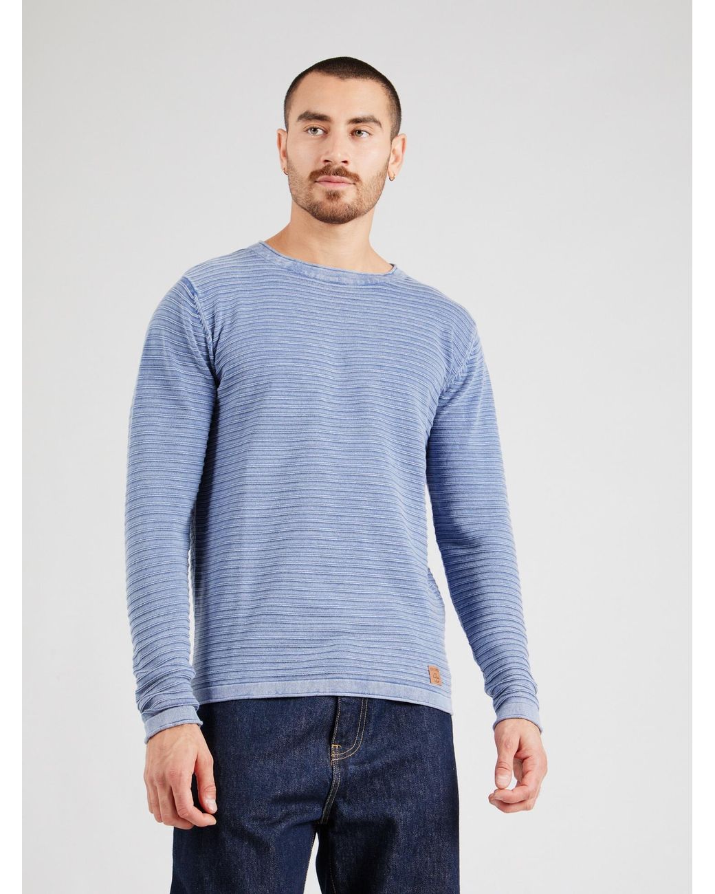 Key Largo Pullover Manuel in Blue für Herren