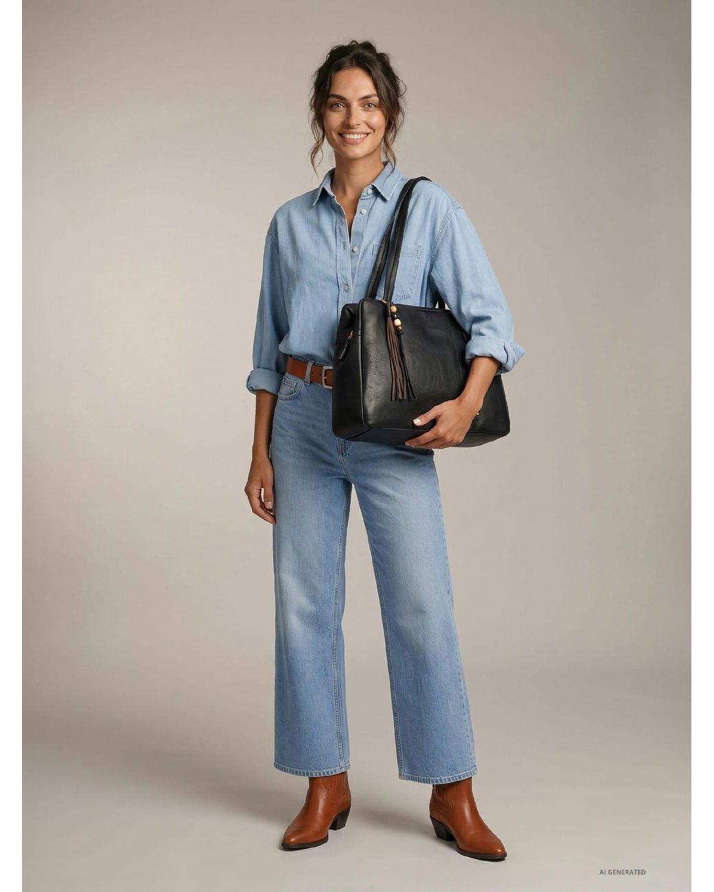 SURI FREY Black Shopper Angy