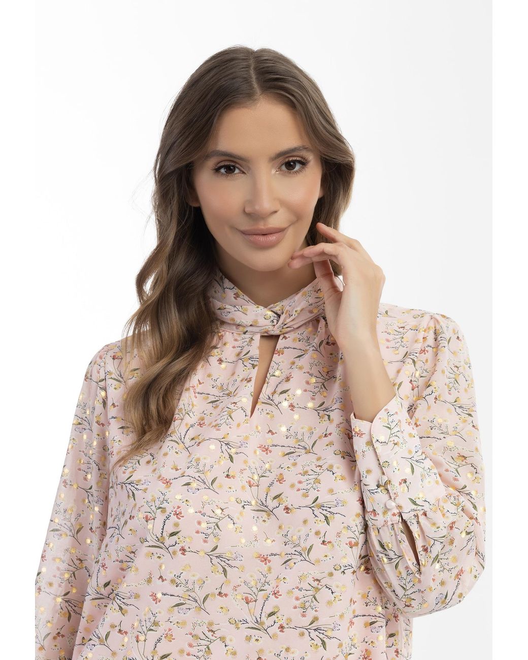 faina Pink Bluse Caneva
