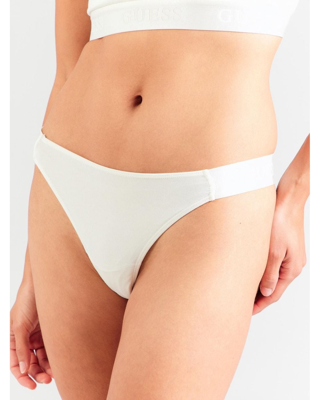 Guess White String Marika