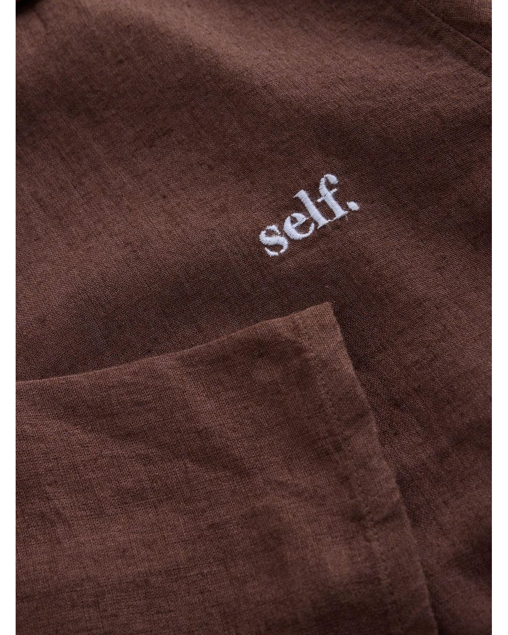 Self Brown Bluse