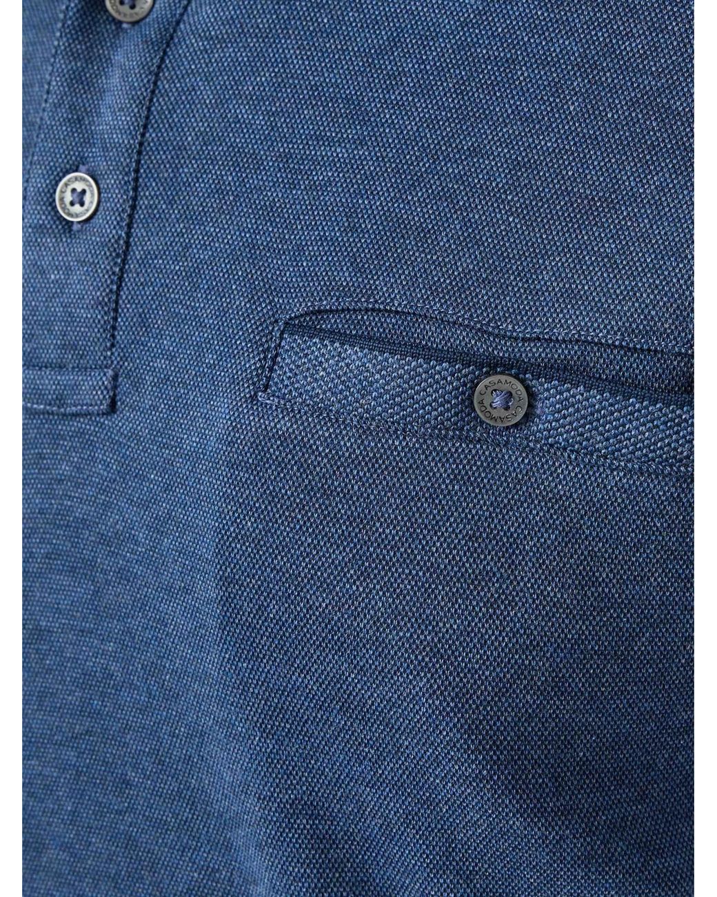 CASA MODA Shirt Basic in Blue für Herren