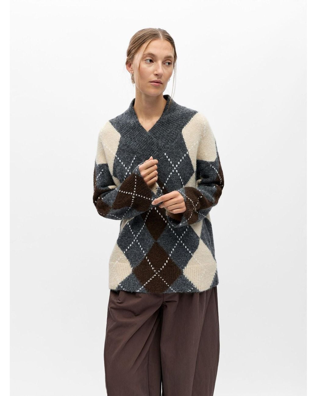 Object Gray Pullover Objbrenda