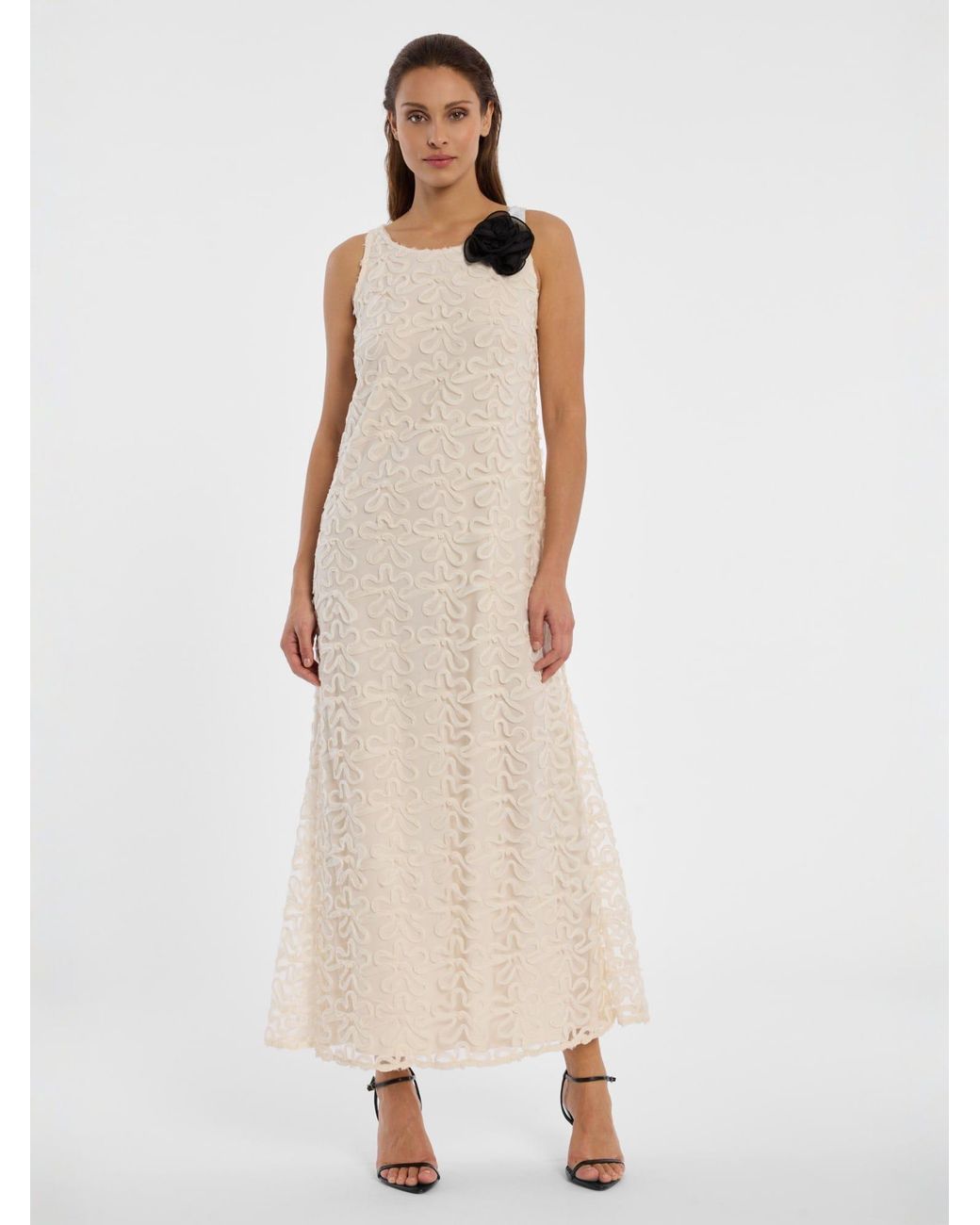 Ana Alcazar White Kleid Dalen