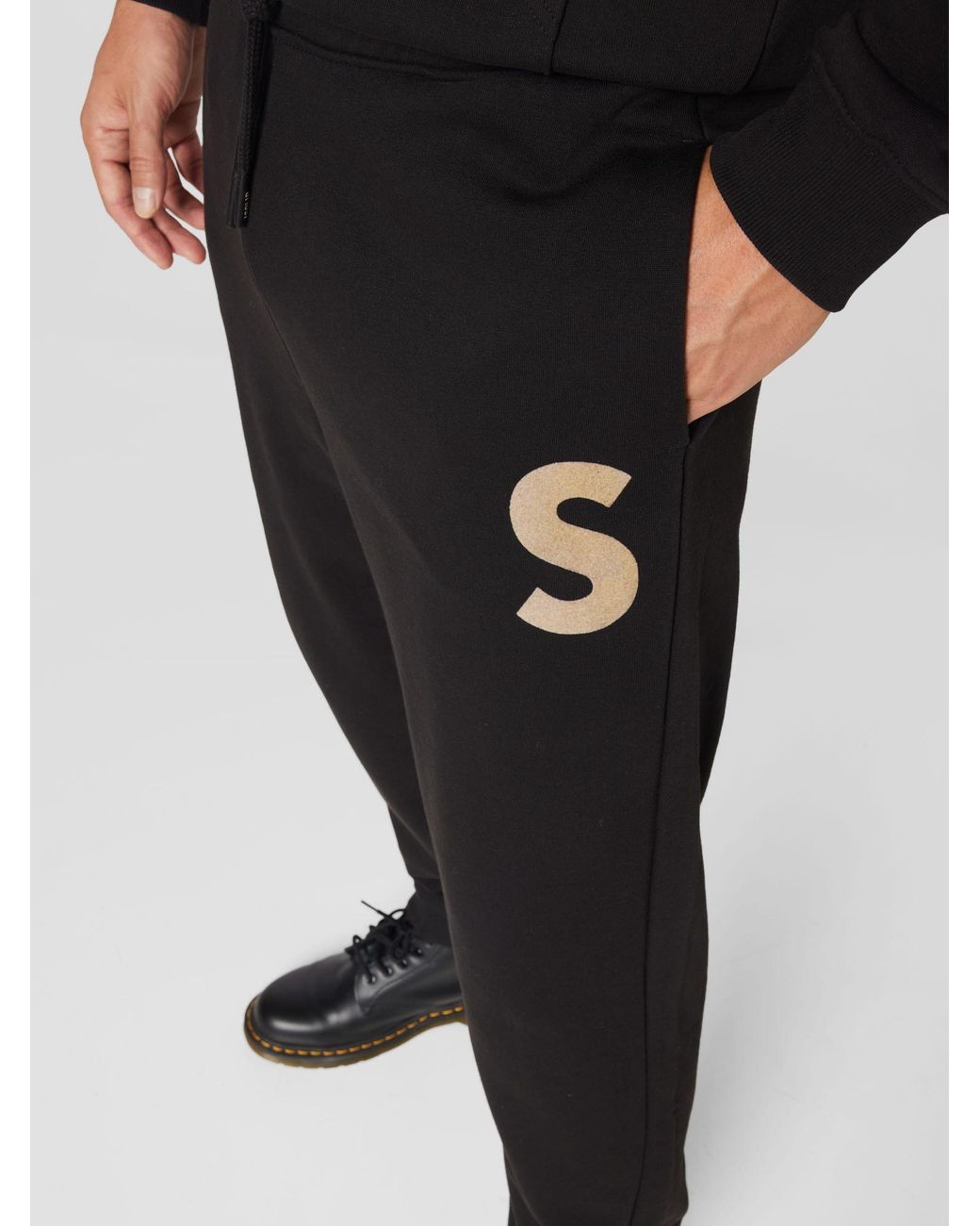 Solid Hose in Black für Herren