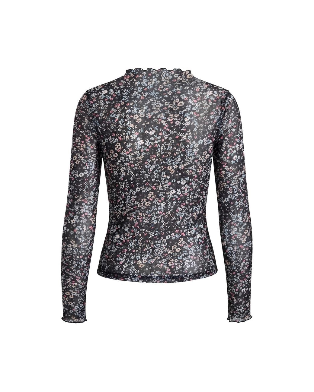Usha Black Bluse