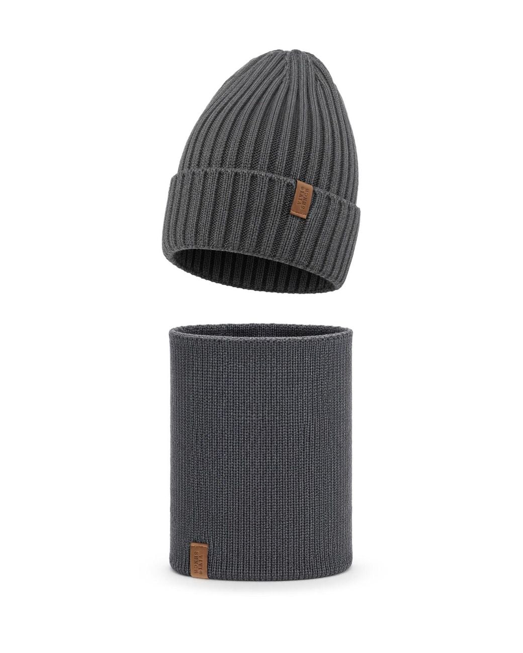 Vivience Gray Mütze M7009 Kmpl