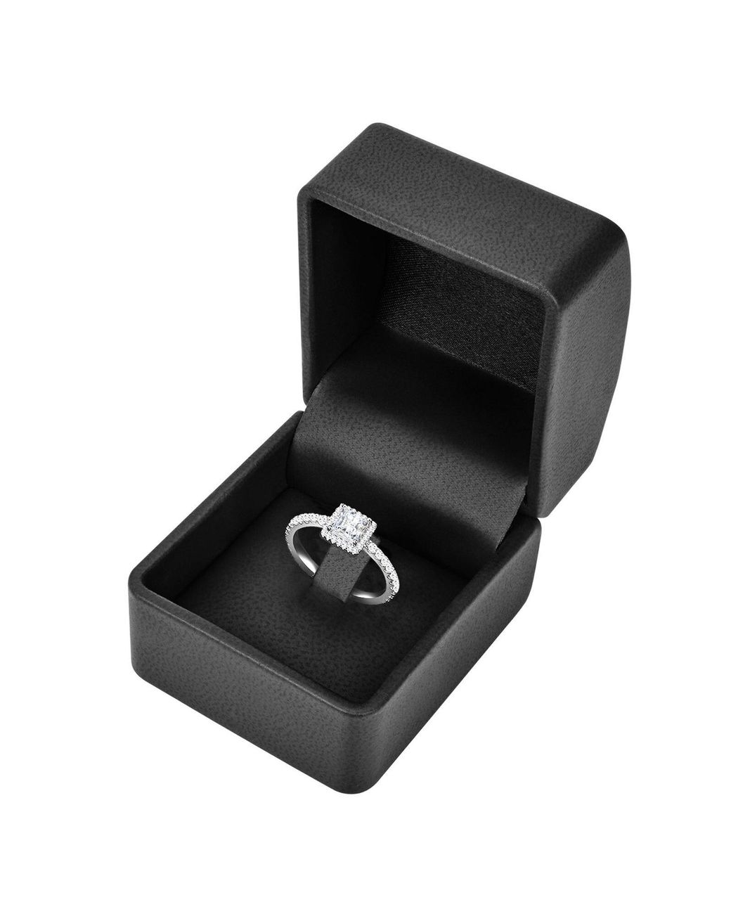Trilani White Ring