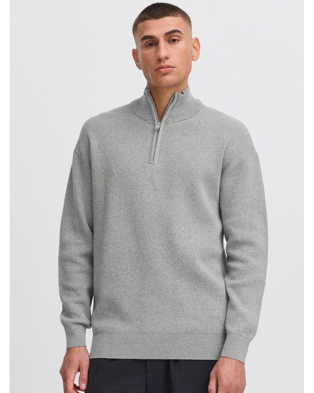 Solid Pullover Sdfinnet in Gray für Herren