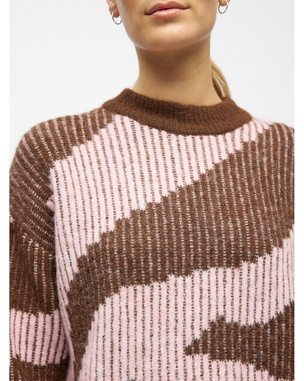 Object Pink Pullover Objleylo