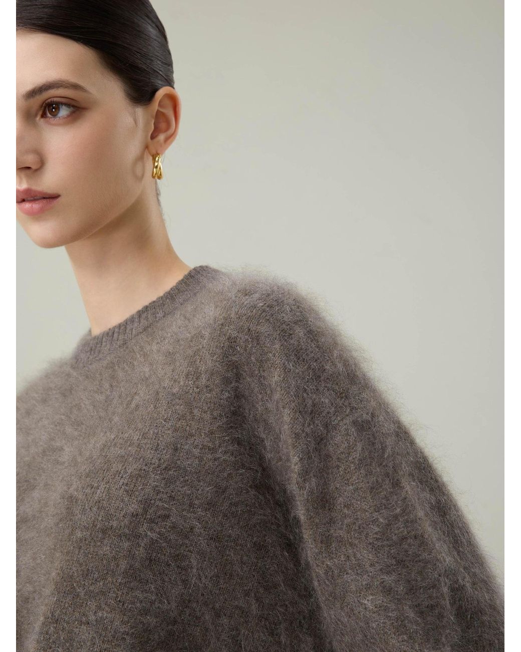LILYSILK Gray Pullover