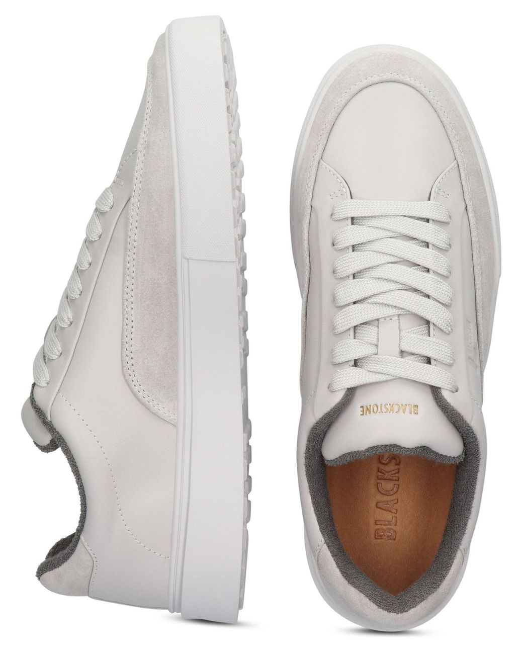 Blackstone Sneaker Low Quartz Beverly in White für Herren