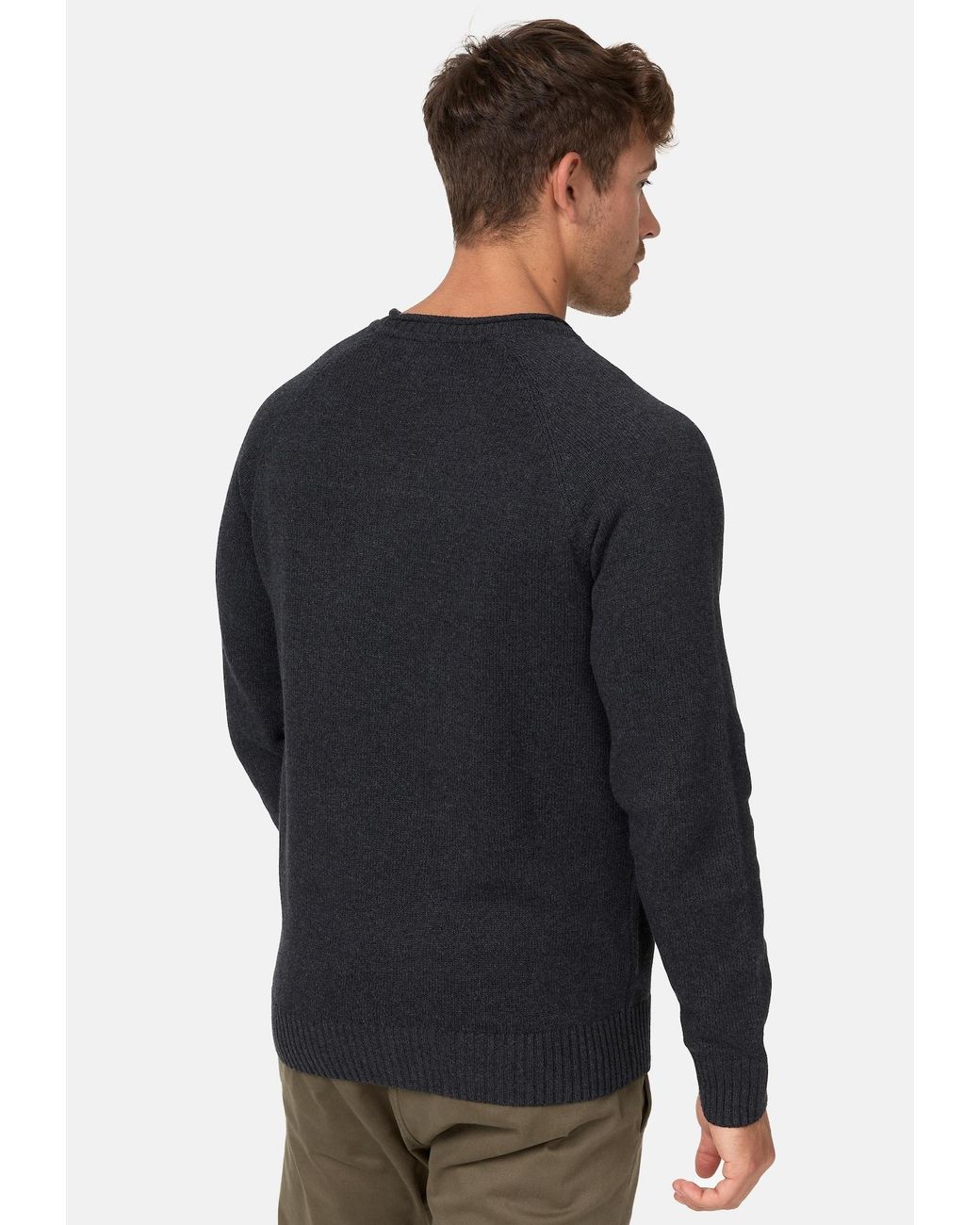 INDICODE Pullover Massum in Gray für Herren