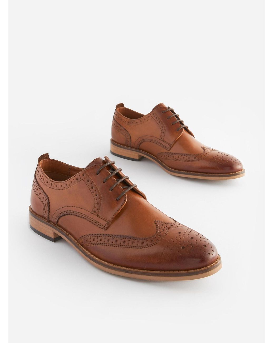 Next Schnürschuh Budapester in Brown für Herren