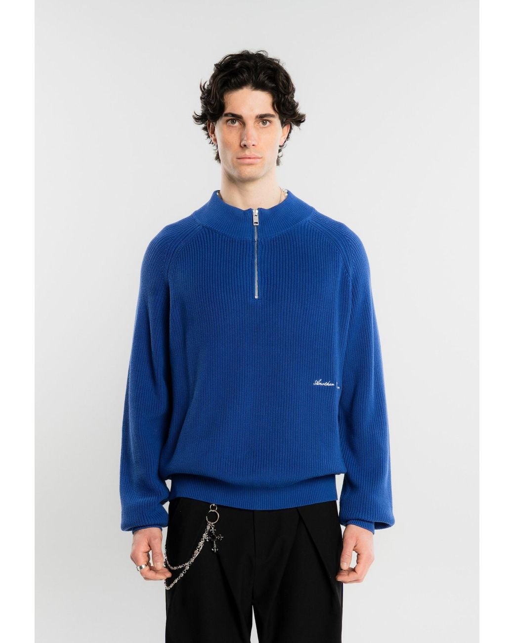 Another Cotton Lab Blue Pullover