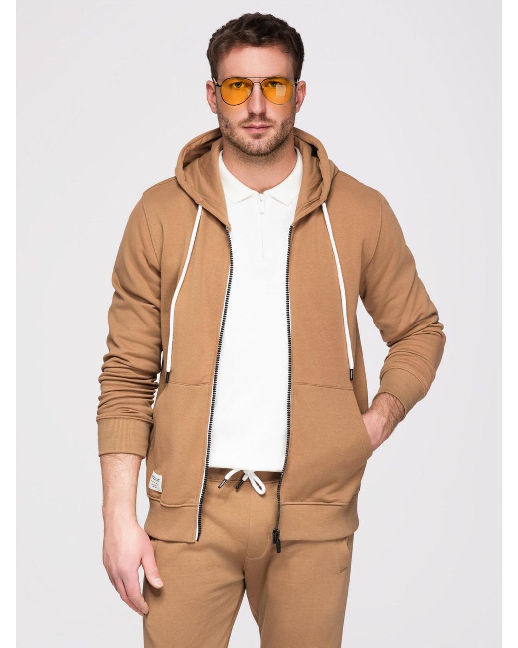 Ombre Jogginganzug in Natural für Herren