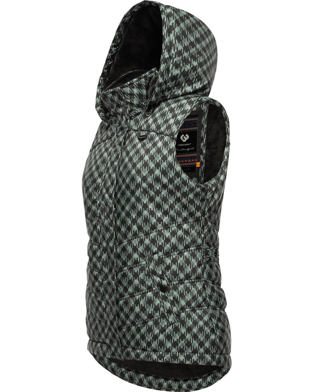 Ragwear Black Weste Hesty