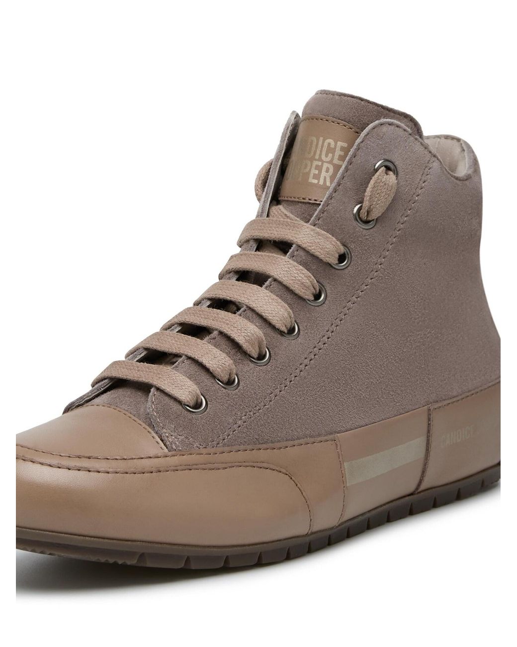 Candice Cooper Blue Sneaker High Plus Patch