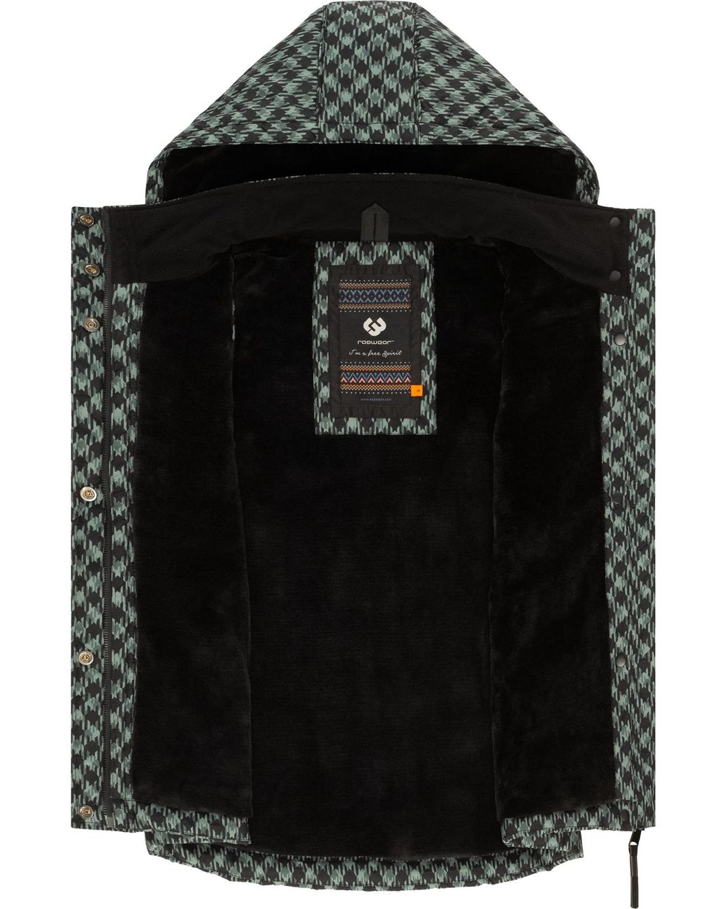 Ragwear Black Weste Hesty