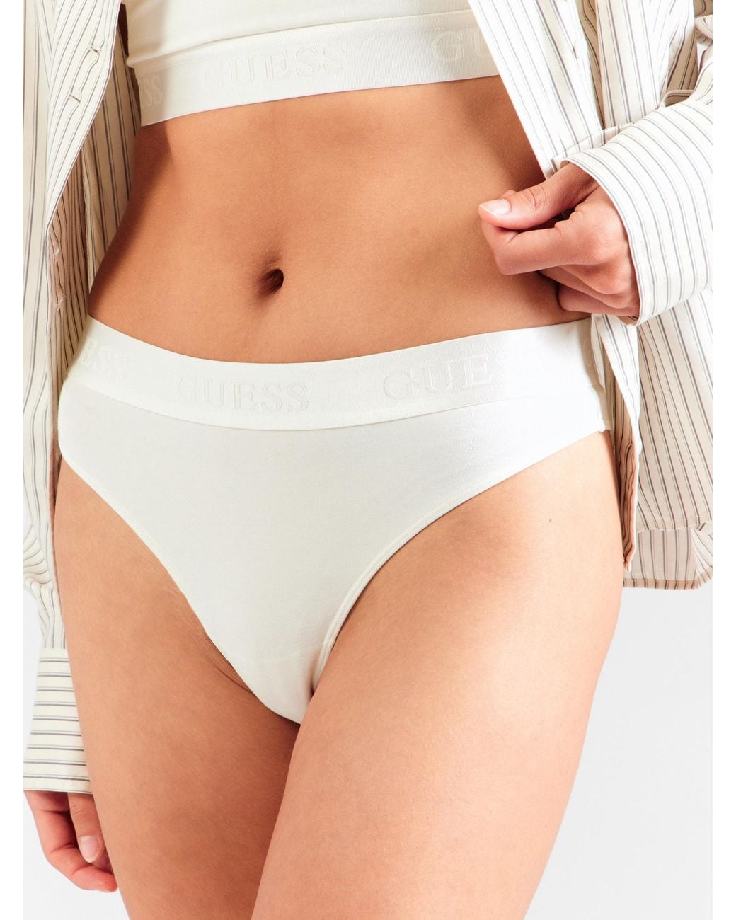 Guess White String Marika