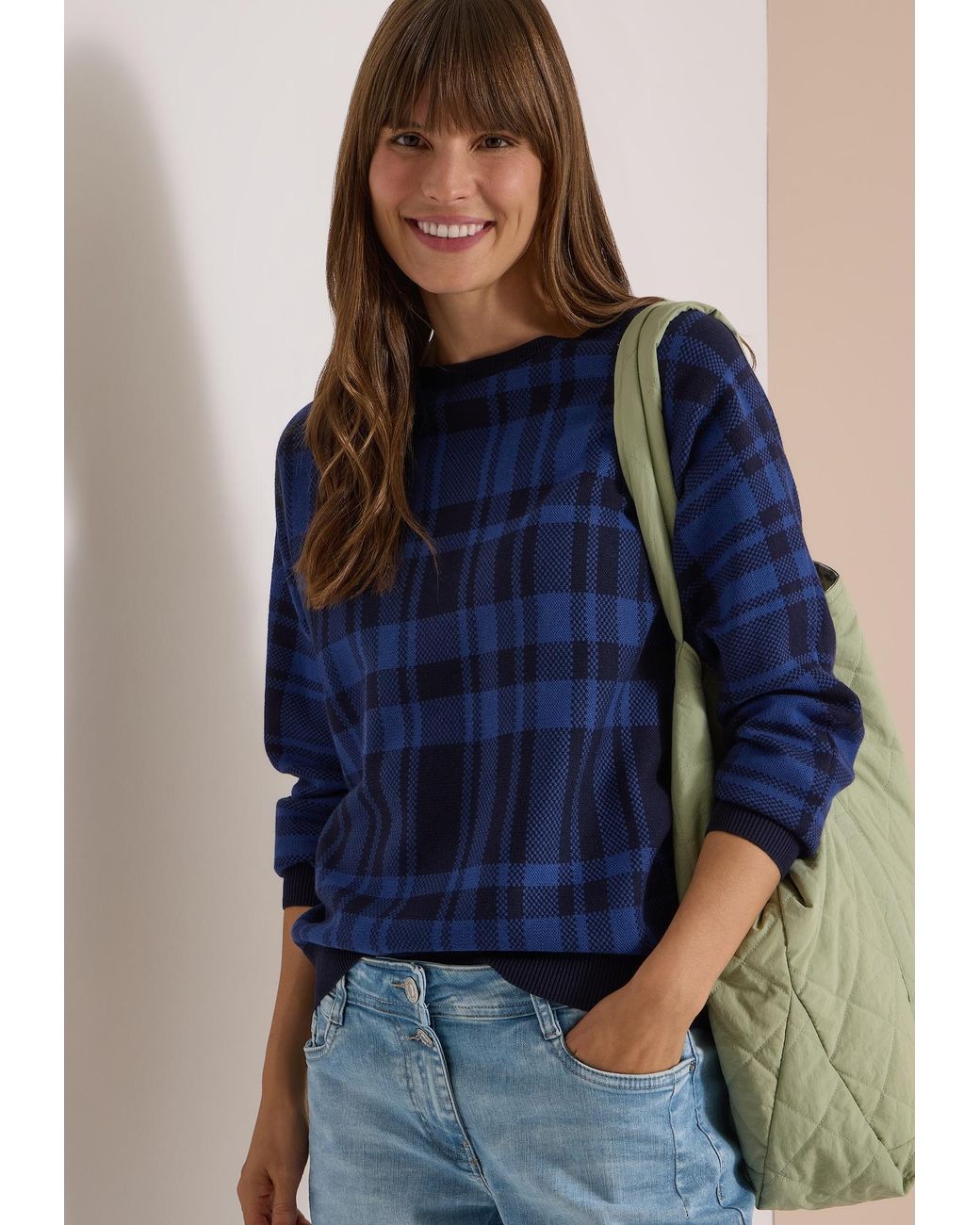 Cecil Blue Pullover Dolman