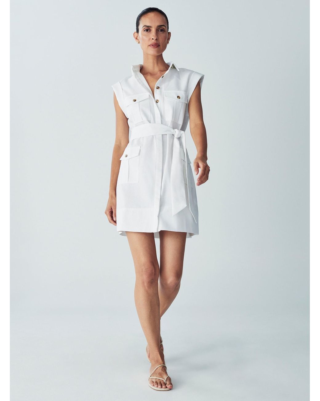 Willa White Blusenkleid Albireo