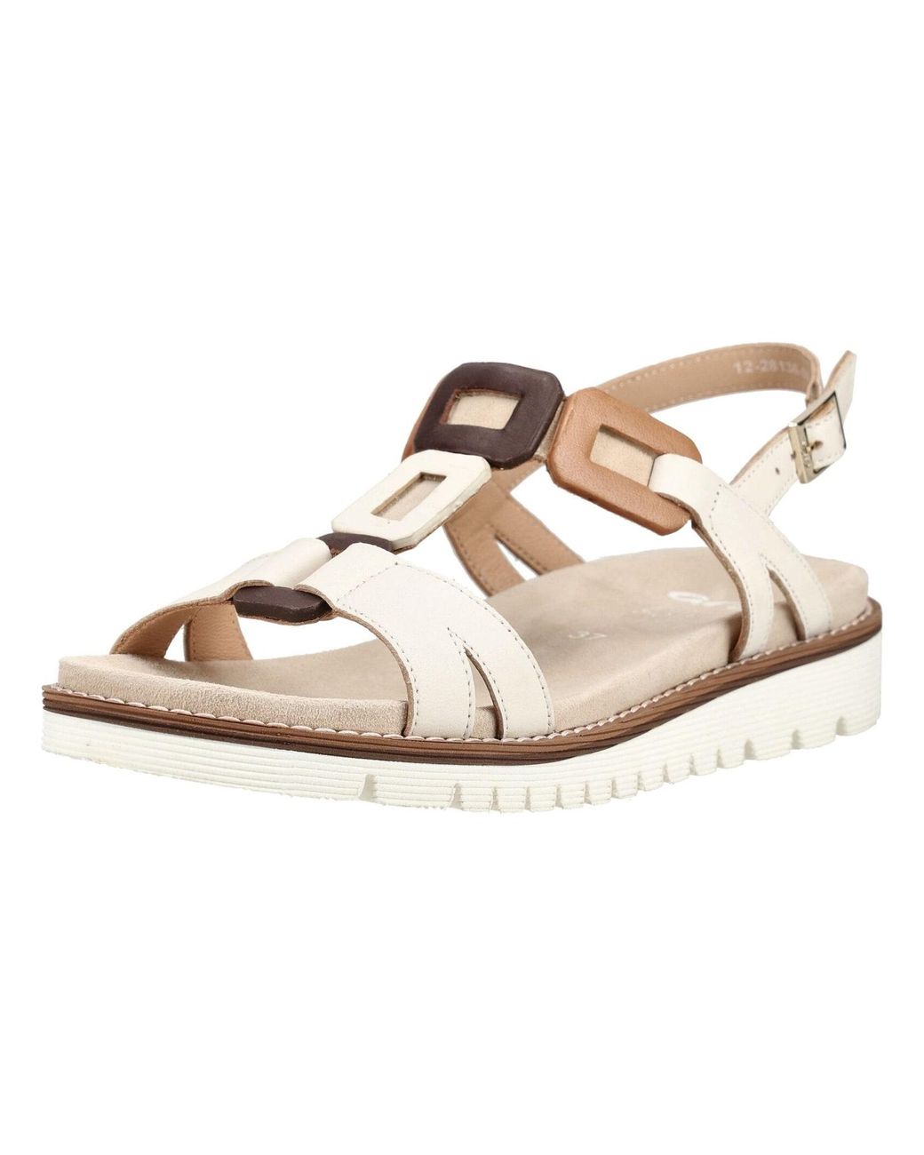 Ara White Sandale