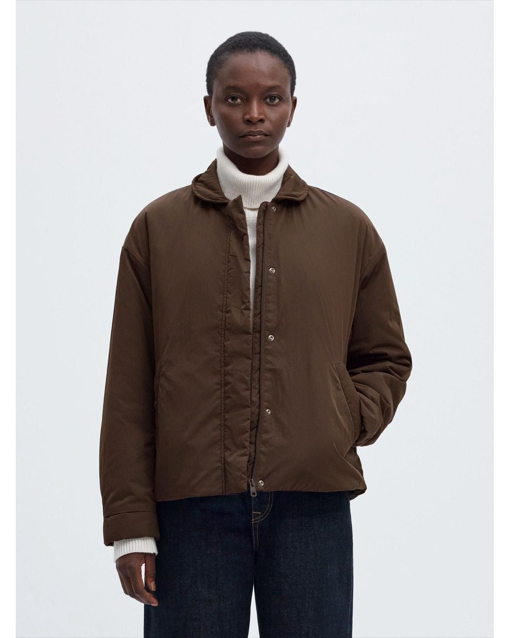 SELECTED Brown Jacke Slwtasmin