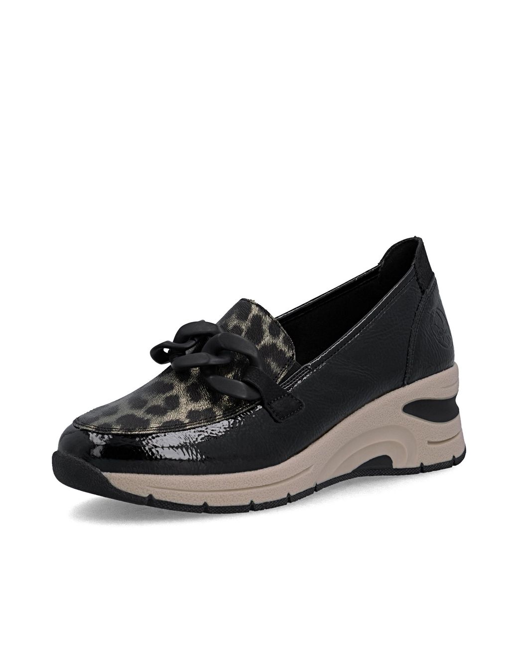 Rieker Black Slipper N9350