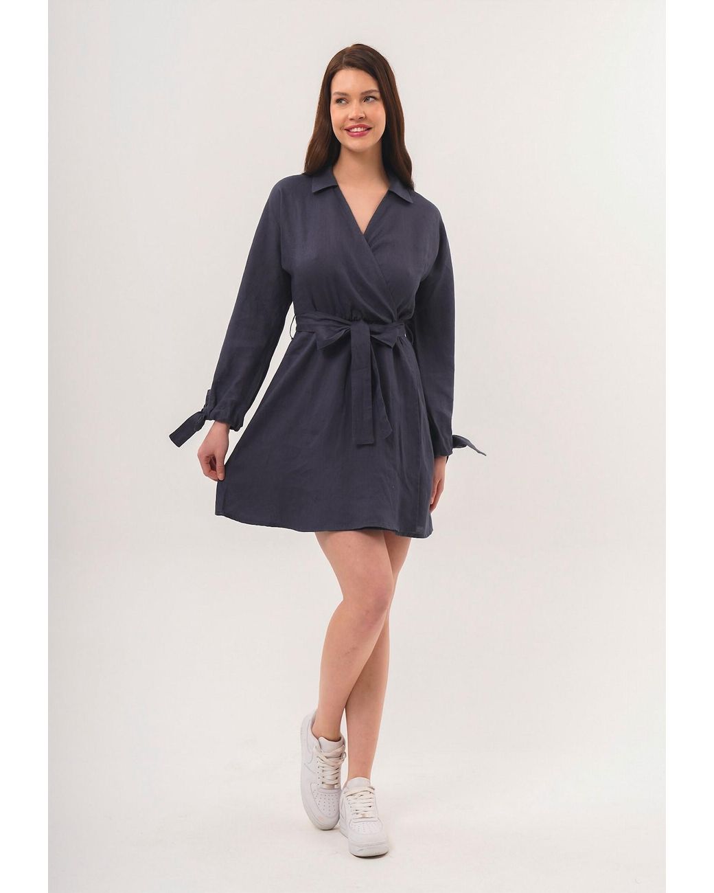 FRESHLIONS Blue Kleid Joana