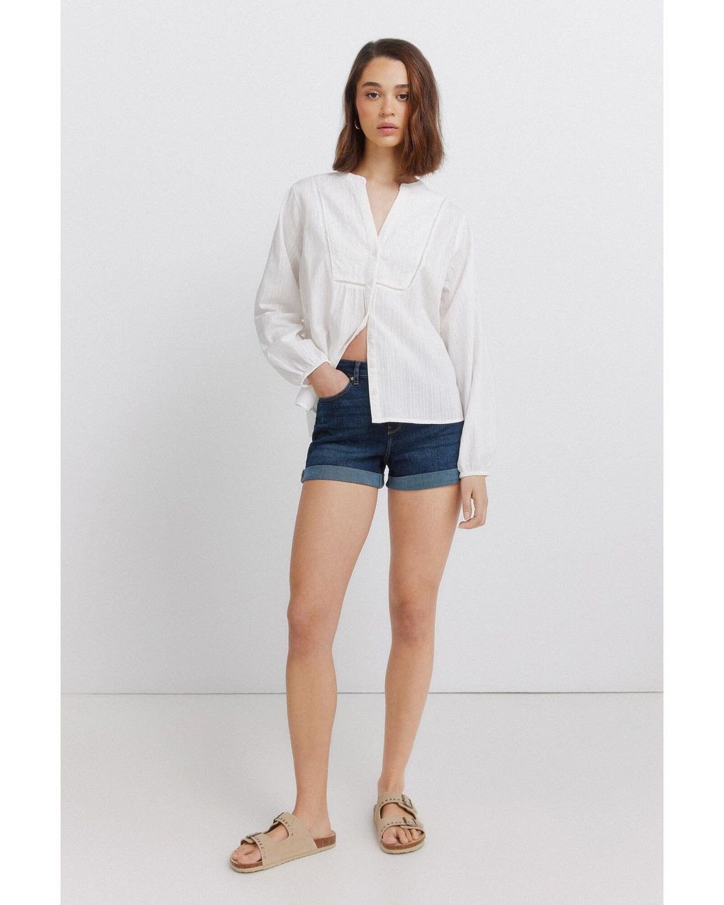 Springfield White Bluse