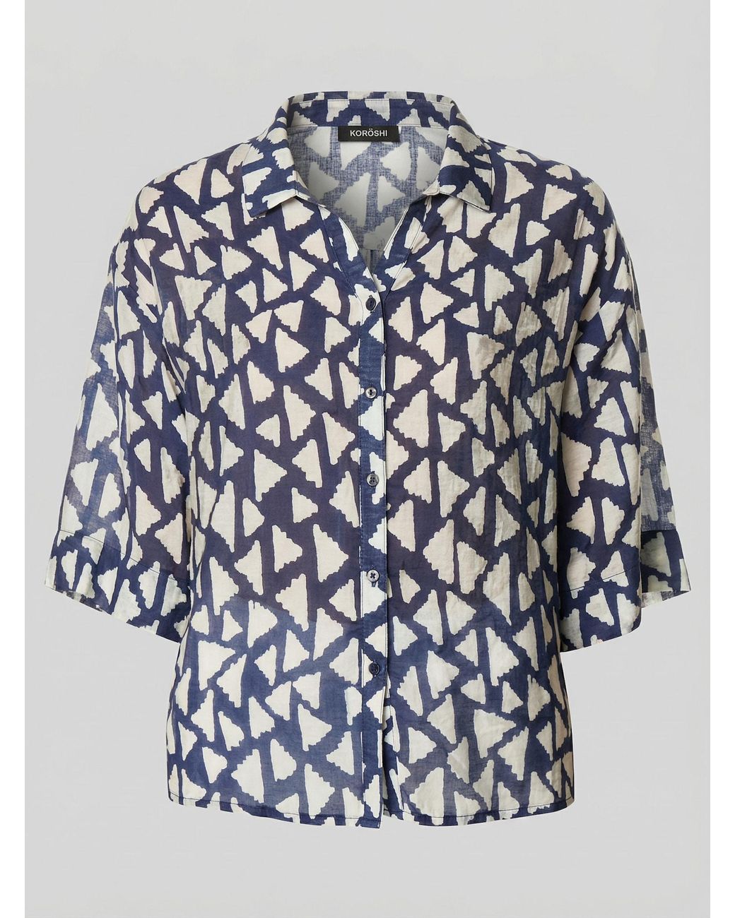 Koröshi Blue Bluse