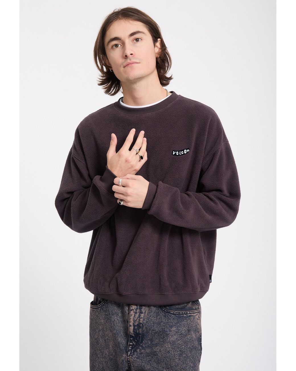 Volcom Pullover Too Kool in Red für Herren