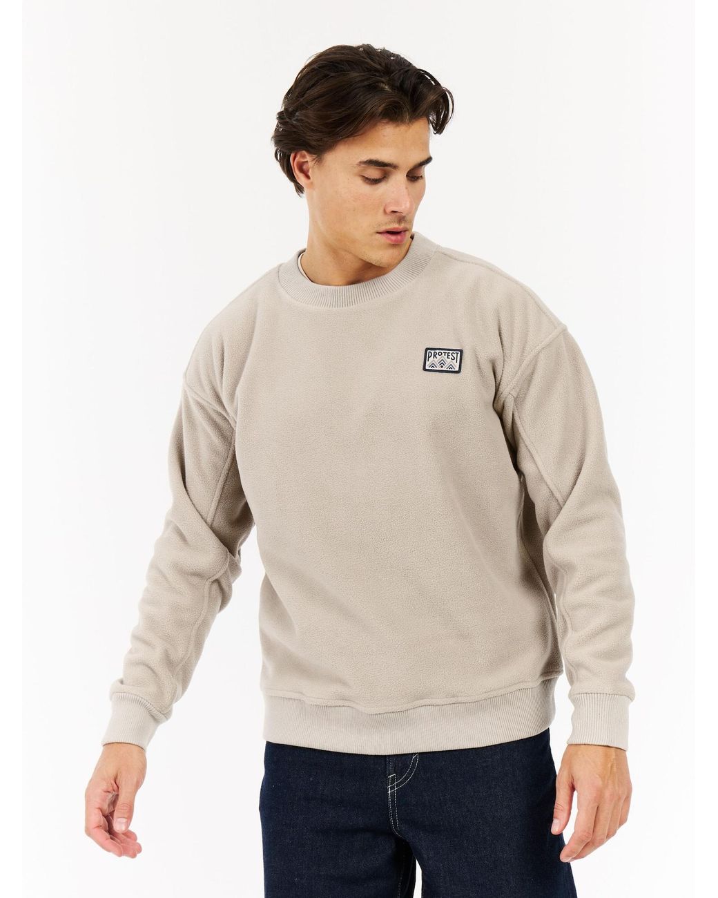 Protest Pullover Prthawk in White für Herren