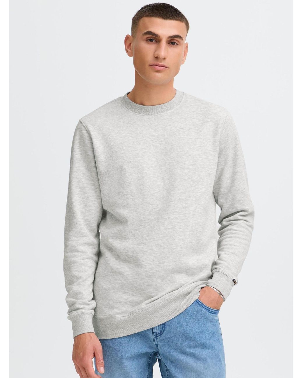 Solid Pullover Sdaula in White für Herren