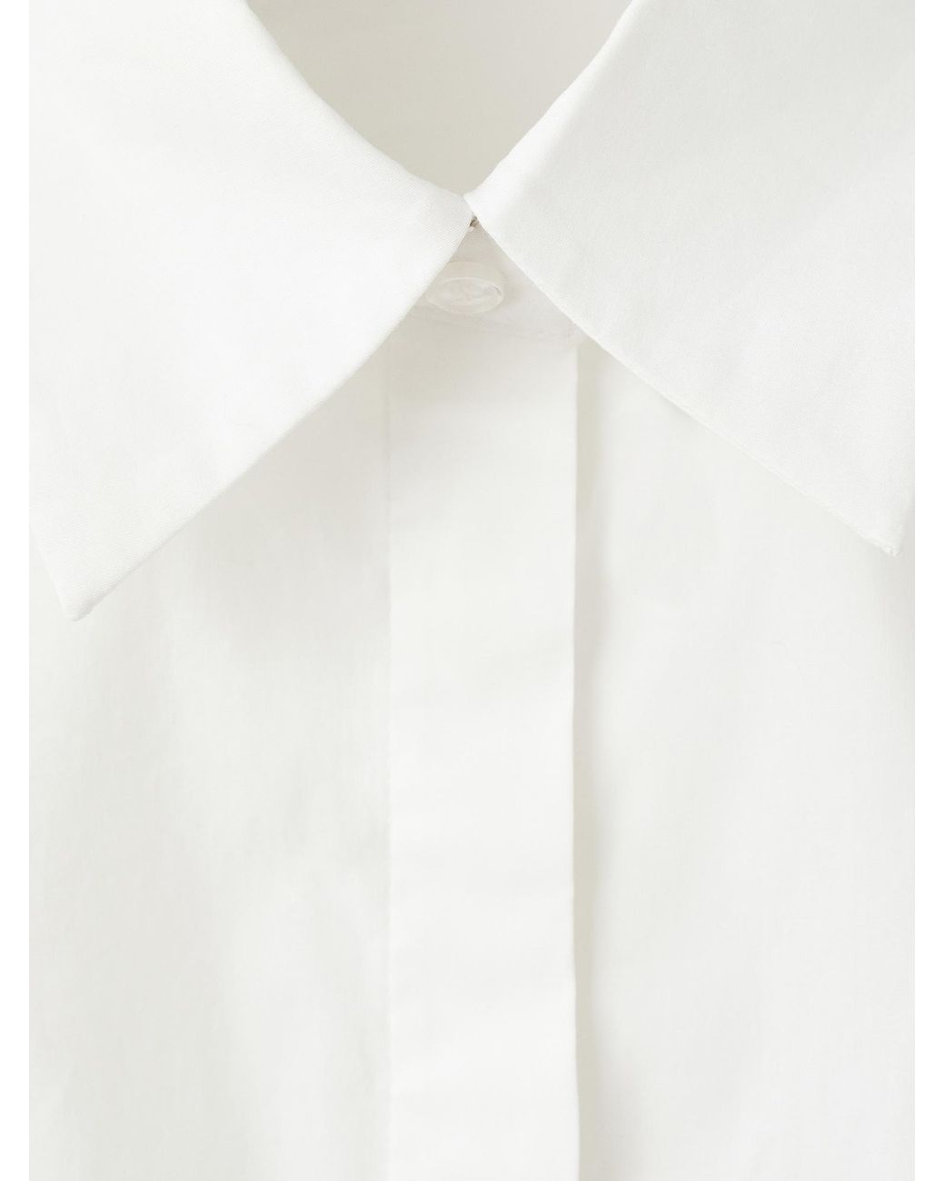 Mango White Bluse Sofia