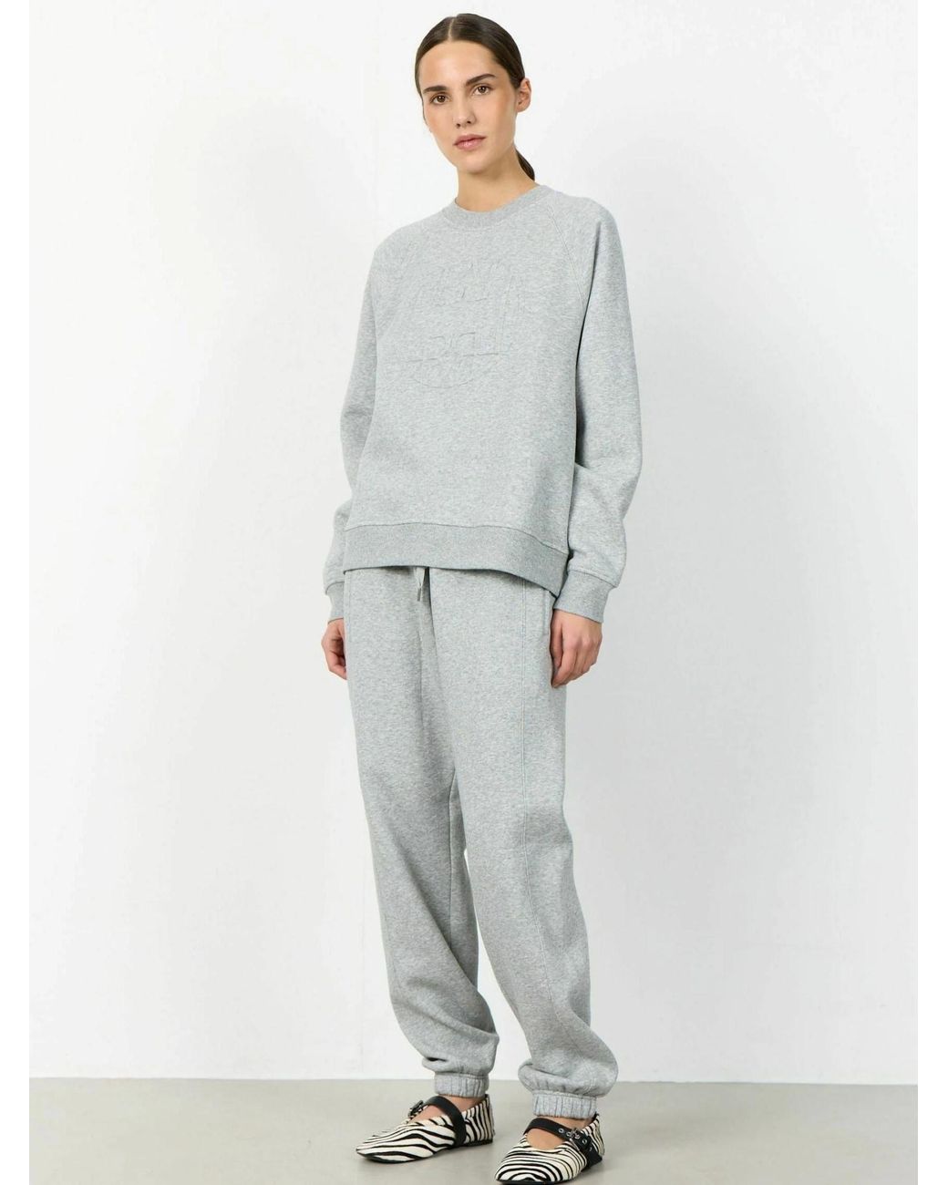 Levete Room Gray Sweater Lr-Nuka 11