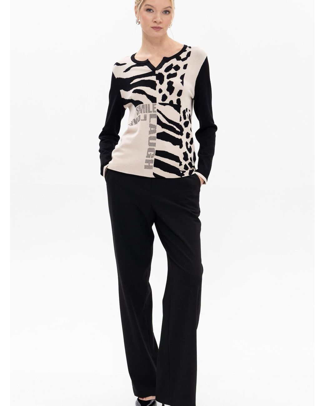 Passioni Black Pullover