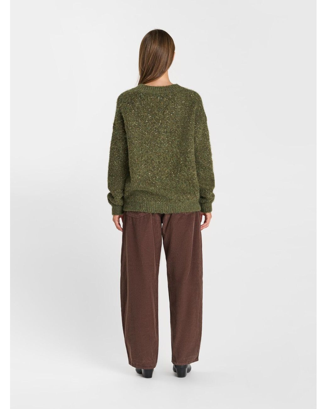 Le Temps Des Cerises Green Pullover Miry