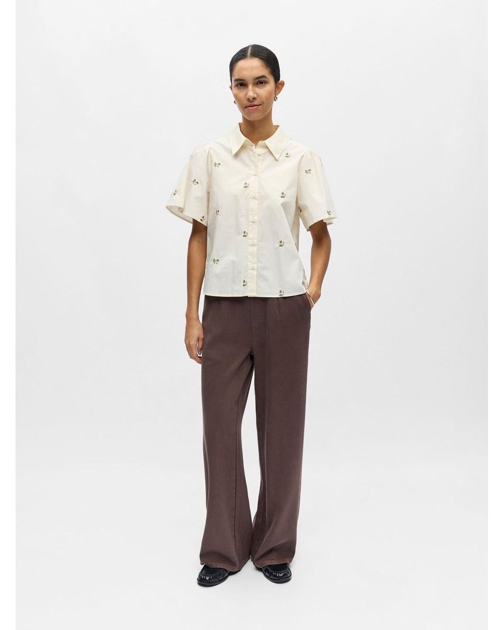 Object White Bluse Objmolia