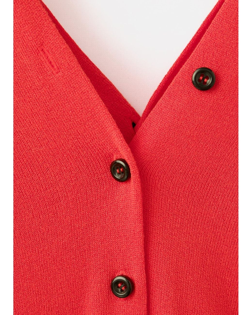 Mango Red Strickjacke Mantis