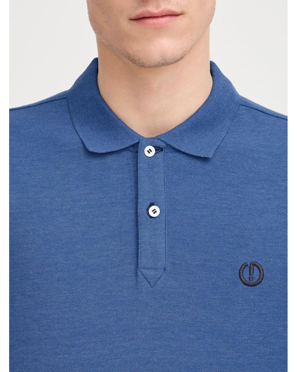 Solid Shirt Benjamin in Blue für Herren
